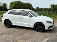 USED 2012 62 AUDI Q3 2.0 TDI S line SUV 5dr Diesel S Tronic quattro Euro 5 (s/s) (177 ps) OVER 50MPG+SAT-NAV+AUTO+1/2 LEATHER