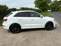 USED 2012 62 AUDI Q3 2.0 TDI S line SUV 5dr Diesel S Tronic quattro Euro 5 (s/s) (177 ps) OVER 50MPG+SAT-NAV+AUTO+1/2 LEATHER