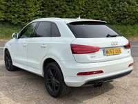 USED 2012 62 AUDI Q3 2.0 TDI S line SUV 5dr Diesel S Tronic quattro Euro 5 (s/s) (177 ps) OVER 50MPG+SAT-NAV+AUTO+1/2 LEATHER
