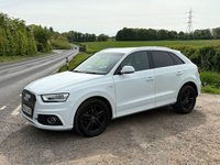 USED 2012 62 AUDI Q3 2.0 TDI S line SUV 5dr Diesel S Tronic quattro Euro 5 (s/s) (177 ps) OVER 50MPG+SAT-NAV+AUTO+1/2 LEATHER