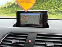 USED 2012 62 AUDI Q3 2.0 TDI S line SUV 5dr Diesel S Tronic quattro Euro 5 (s/s) (177 ps) OVER 50MPG+SAT-NAV+AUTO+1/2 LEATHER