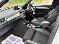 USED 2012 62 AUDI Q3 2.0 TDI S line SUV 5dr Diesel S Tronic quattro Euro 5 (s/s) (177 ps) OVER 50MPG+SAT-NAV+AUTO+1/2 LEATHER