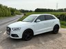 USED 2012 62 AUDI Q3 2.0 TDI S line SUV 5dr Diesel S Tronic quattro Euro 5 (s/s) (177 ps) OVER 50MPG+SAT-NAV+AUTO+1/2 LEATHER