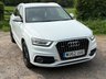 USED 2012 62 AUDI Q3 2.0 TDI S line SUV 5dr Diesel S Tronic quattro Euro 5 (s/s) (177 ps) OVER 50MPG+SAT-NAV+AUTO+1/2 LEATHER