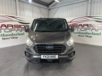USED 2021 21 FORD TRANSIT CUSTOM 2.0 320 EcoBlue Limited Crew Van Double Cab 5dr Diesel Manual L2 H1 Euro 6 (s/s) (6 Seat) (130 ps) 2 keys, SH, reverse camera, NAV, AC