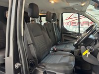 USED 2021 21 FORD TRANSIT CUSTOM 2.0 320 EcoBlue Limited Crew Van Double Cab 5dr Diesel Manual L2 H1 Euro 6 (s/s) (6 Seat) (130 ps) 2 keys, SH, reverse camera, NAV, AC