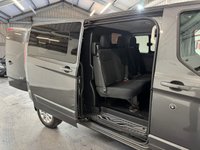 USED 2021 21 FORD TRANSIT CUSTOM 2.0 320 EcoBlue Limited Crew Van Double Cab 5dr Diesel Manual L2 H1 Euro 6 (s/s) (6 Seat) (130 ps) 2 keys, SH, reverse camera, NAV, AC