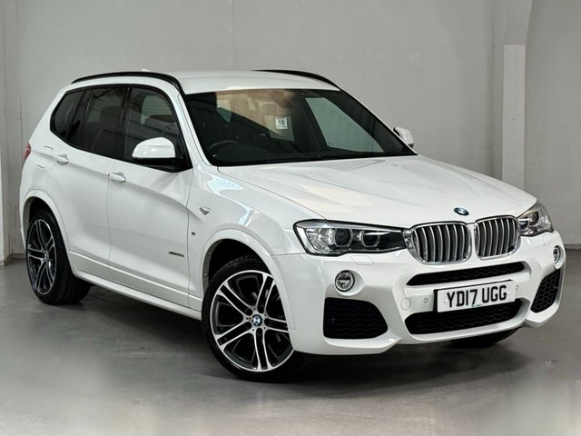 2017 17 BMW X3 3.0 30d M Sport SUV 5dr Diesel Auto xDrive Euro 6 (s/s) (258 ps)