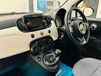 USED 2019 19 FIAT 500 1.2 Lounge Panoramic Hatchback 3 Door Petrol Manual Euro 6 (s/s) (69 bhp) ULEZ EURO 6  1 PREV WITH HISTORY