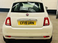 USED 2019 19 FIAT 500 1.2 Lounge Panoramic Hatchback 3 Door Petrol Manual Euro 6 (s/s) (69 bhp) ULEZ EURO 6  1 PREV WITH HISTORY