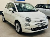 USED 2019 19 FIAT 500 1.2 Lounge Panoramic Hatchback 3 Door Petrol Manual Euro 6 (s/s) (69 bhp) ULEZ EURO 6  1 PREV WITH HISTORY