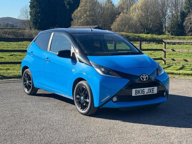 2016 16 Toyota Aygo 1.0 VVT-i x-cite Hatchback 5dr Petrol Manual Euro 6 (68 ps)