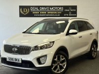 USED 2016 16 KIA SORENTO 2.2 CRDi KX-4 SUV 5dr Diesel Auto AWD Euro 6 (197 bhp) 7 Seats | AWD | Leather