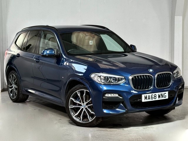 2018 68 BMW X3 2.0 20d M Sport SUV 5dr Diesel Auto xDrive Euro 6 (s/s) (190 ps)