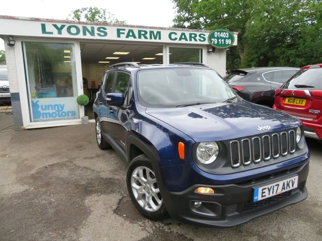 2017 17 Jeep Renegade 1.4T MultiAirII Longitude SUV 5dr Petrol Manual Euro 6 (s/s) (140 ps)