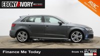 USED 2018 67 AUDI A3 1.5 TFSI CoD S line Sportback 5dr Petrol S Tronic Euro 6 (s/s) (150 ps) 2 OWNER + AUDI SERVICE HISTORY + 1 YEAR MOT