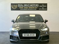 USED 2016 66 AUDI A3 2.0 TDI S line Hatchback 3dr Diesel Manual Euro 6 (s/s) (150 ps) APPLE CAR PLAY DAB