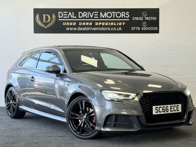 2016 66 Audi A3 2.0 TDI S line Hatchback 3dr Diesel Manual Euro 6 (s/s) (150 ps)