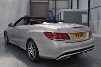 USED 2014 Y MERCEDES-BENZ E-CLASS 3.0 E350d V6 BlueTEC AMG Sport Cabriolet 2dr Diesel G-Tronic+ Euro 6 (s/s) (252 ps) Satellite Navigation, Heated Leather, DAB Radio, Cruise Control