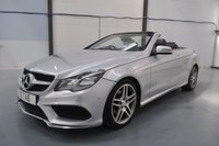 USED 2014 Y MERCEDES-BENZ E-CLASS 3.0 E350d V6 BlueTEC AMG Sport Cabriolet 2dr Diesel G-Tronic+ Euro 6 (s/s) (252 ps) Satellite Navigation, Heated Leather, DAB Radio, Cruise Control