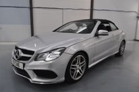USED 2014 Y MERCEDES-BENZ E-CLASS 3.0 E350d V6 BlueTEC AMG Sport Cabriolet 2dr Diesel G-Tronic+ Euro 6 (s/s) (252 ps) Satellite Navigation, Heated Leather, DAB Radio, Cruise Control