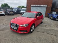 USED 2016 16 AUDI A3 1.4 TFSI SE Sportback 5dr Petrol S Tronic Euro 6 (s/s) (125 ps) Excellent Condition Low Mileage