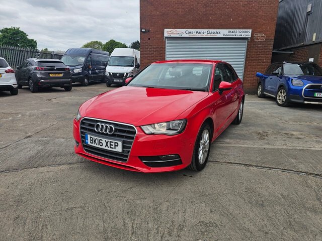 2016 16 Audi A3 1.4 TFSI SE Sportback 5dr Petrol S Tronic Euro 6 (s/s) (125 ps)