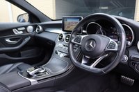 USED 2017 17 MERCEDES-BENZ C-CLASS C250D 2.1 AMG LINE PREMIUM PLUS 4MATIC DIAMOND WHITE PAN ROOF MEMORY SEATS