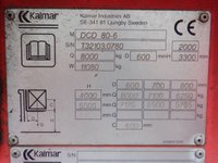 USED 2000 Kalmer DCD 2000 Kalmer 80-6 Fork Lift 