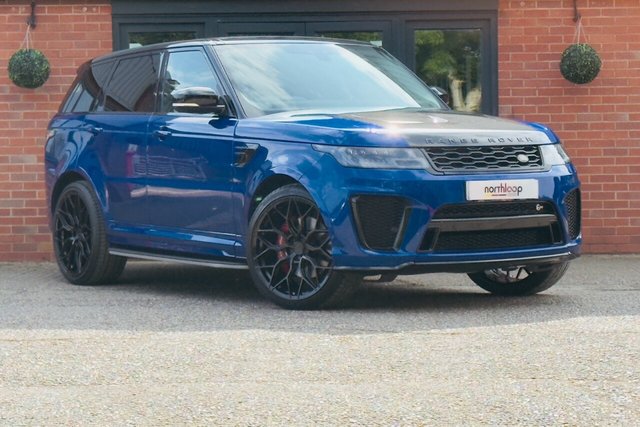 2018 68 Land Rover Range Rover Sport 5.0 P575 V8 SVR SUV 5dr Petrol Auto 4WD Euro 6 (s/s) (575 ps)