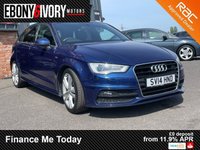 USED 2014 06 AUDI A3 2.0 TDI S line Sportback 5dr Diesel Manual Euro 5 (s/s) (150 ps) 