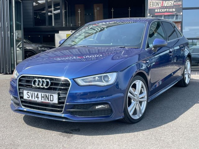 2014 06 Audi A3 2.0 TDI S line Sportback 5dr Diesel Manual Euro 5 (s/s) (150 ps)