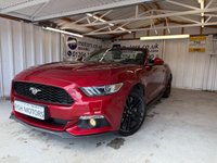 USED 2016 FORD MUSTANG 2.3T EcoBoost Convertible 2dr Petrol SelShift Euro 6 (317 ps)+1 OWNER FROM NEW+HISTORY+MEDIA+BLUETOOTH+NAVIGATION+BLACK 19 INCH ALLOYS+CLIMATE+CAMERA+PARK CONTROL+ 1 OWNER FROM NEW+HISTORY+MEDIA+FULL LEATHER HEATED SEATS+ALLOYS+PARKING SENSORS+CLIMATE+BLUETOOTH+NAV+USB+AUX+DAB+REAR CAM+HPI CLEAR
