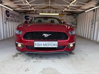 USED 2016 FORD MUSTANG 2.3T EcoBoost Convertible 2dr Petrol SelShift Euro 6 (317 ps)+1 OWNER FROM NEW+HISTORY+MEDIA+BLUETOOTH+NAVIGATION+BLACK 19 INCH ALLOYS+CLIMATE+CAMERA+PARK CONTROL+ 1 OWNER FROM NEW+HISTORY+MEDIA+FULL LEATHER HEATED SEATS+ALLOYS+PARKING SENSORS+CLIMATE+BLUETOOTH+NAV+USB+AUX+DAB+REAR CAM+HPI CLEAR