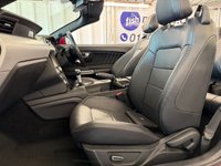 USED 2016 FORD MUSTANG 2.3T EcoBoost Convertible 2dr Petrol SelShift Euro 6 (317 ps)+1 OWNER FROM NEW+HISTORY+MEDIA+BLUETOOTH+NAVIGATION+BLACK 19 INCH ALLOYS+CLIMATE+CAMERA+PARK CONTROL+ 1 OWNER FROM NEW+HISTORY+MEDIA+FULL LEATHER HEATED SEATS+ALLOYS+PARKING SENSORS+CLIMATE+BLUETOOTH+NAV+USB+AUX+DAB+REAR CAM+HPI CLEAR