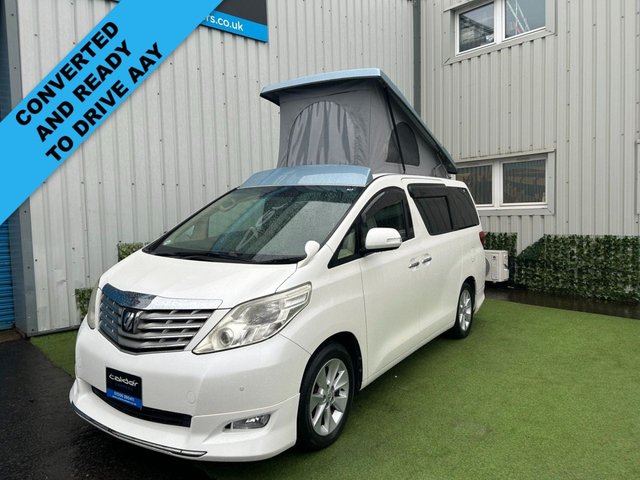 View our Toyota Alphard Campervan TOYOTA ALPHARD 2.4 AUTOMATIC CAMPER VAN  #1125