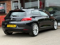 USED 2013 63 VOLKSWAGEN SCIROCCO 2.0 TDI BlueMotion Tech GT Hatchback 3dr Diesel Manual Euro 5 (s/s) (Leather, Nav) (140 ps) GREAT SERVICE HISTORY 8 SRVCS