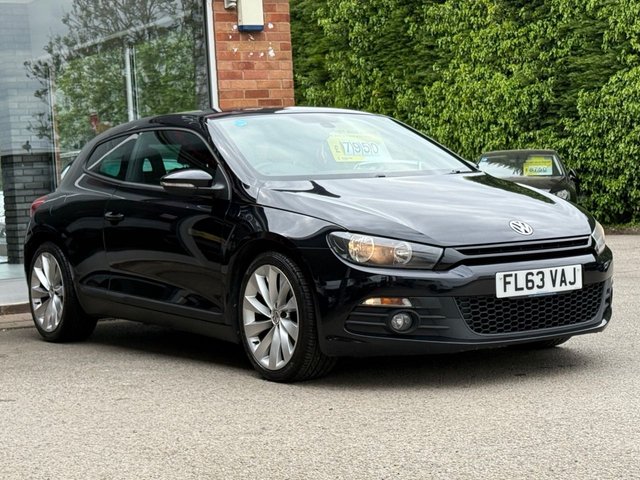 2013 63 Volkswagen Scirocco 2.0 TDI BlueMotion Tech GT Hatchback 3dr Diesel Manual Euro 5 (s/s) (Leather, Nav) (140 ps)