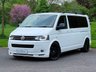 USED 2015 64 VOLKSWAGEN CARAVELLE 2.0 SE BiTDI BLUEMOTION TECHNOLOGY LWB SPORTLINE STYLE BODYKITS LED DAYLIGHTS 7 SEATS SUNROOF 20