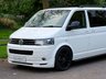 USED 2015 64 VOLKSWAGEN CARAVELLE 2.0 SE BiTDI BLUEMOTION TECHNOLOGY LWB SPORTLINE STYLE BODYKITS LED DAYLIGHTS 7 SEATS SUNROOF 20