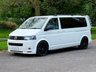 USED 2015 64 VOLKSWAGEN CARAVELLE 2.0 SE BiTDI BLUEMOTION TECHNOLOGY LWB SPORTLINE STYLE BODYKITS LED DAYLIGHTS 7 SEATS SUNROOF 20