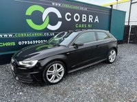 USED 2014 14 AUDI A3 1.6 TDI S line Hatchback 3dr Diesel Manual Euro 5 (s/s) (105 ps) * Low Miles - High MPG - Service History - &pound;20 Road Tax *