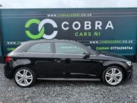 USED 2014 14 AUDI A3 1.6 TDI S line Hatchback 3dr Diesel Manual Euro 5 (s/s) (105 ps) * Low Miles - High MPG - Service History - &pound;20 Road Tax *