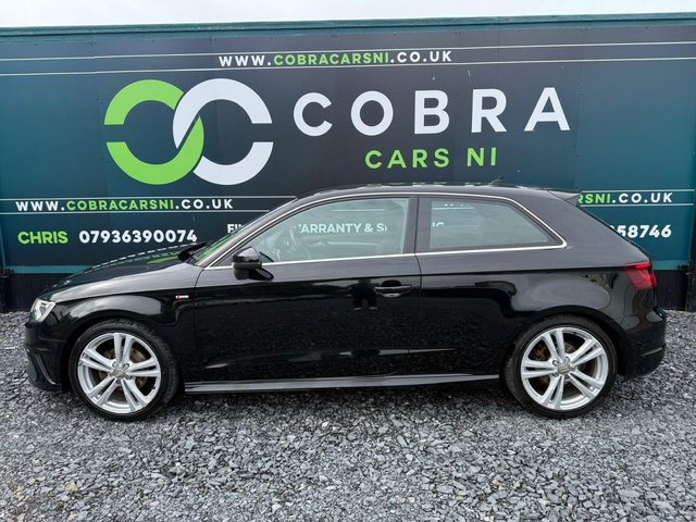 2014 14 Audi A3 1.6 TDI S line Hatchback 3dr Diesel Manual Euro 5 (s/s) (105 ps)
