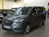USED 2022 22 VAUXHALL COMBO LIFE 1.5 Turbo D SE XL MPV 5dr Diesel Manual 6Spd Euro 6 (s/s) (7 Seat) (100 ps) 7 SEATS AC CRUISE CONTROL PARKING SENSORS 1 OWNER SERVICE HISTORY WARRANTY
