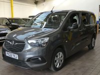 USED 2022 22 VAUXHALL COMBO LIFE 1.5 Turbo D SE XL MPV 5dr Diesel Manual 6Spd Euro 6 (s/s) (7 Seat) (100 ps) 7 SEATS AC CRUISE CONTROL PARKING SENSORS 1 OWNER SERVICE HISTORY WARRANTY