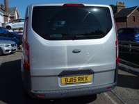USED 2015 15 FORD TOURNEO CUSTOM 2.2 300 TDCi Zetec Minibus Double Cab 5dr Diesel Manual L2 Euro 5 (s/s) (125 ps) 