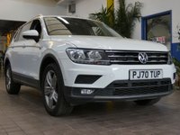 USED 2021 70 VOLKSWAGEN TIGUAN ALLSPACE 1.5 TSI EVO Match SUV 5dr Petrol Manual Euro 6 (s/s) (150 ps) 7 SEATS SAT NAV BLUETOOTH REAR VIEW CAMERA CRUISE CONTROL PARKING SENSORS 1 OWNER SERVICE WARRANTY