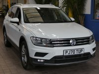 USED 2021 70 VOLKSWAGEN TIGUAN ALLSPACE 1.5 TSI EVO Match SUV 5dr Petrol Manual Euro 6 (s/s) (150 ps) 7 SEATS SAT NAV BLUETOOTH REAR VIEW CAMERA CRUISE CONTROL PARKING SENSORS 1 OWNER SERVICE WARRANTY
