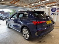USED 2021 21 AUDI A3 1.4 TFSIe 40 S line Sportback 5dr Petrol Plug-in Hybrid S Tronic Euro 6 (s/s) 13kWh (204 ps)\+1 OWNER FROM NEW+HISTORY+FULL LEATHER SEATS+DIGITAL DASH+MEDIA+BLUETOOTH+NAVIGATION+ 1 OWNER FROM NEW+FSH+CLIMATE+FULL LEATHER SEATS+PARK CONTROL+NAV+ALLOYS+BLUETOOTH+MEDIA+DIGITAL COCKPIT+PRIVACY+USB+AUX+DAB+CRUISE+HPI CLEAR